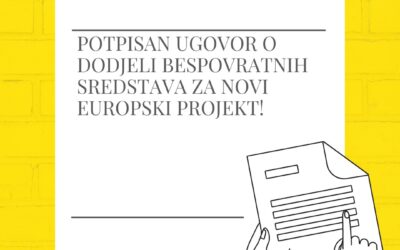 Udruga gluhih i nagluhih Osječko-baranjske županije potpisala ugovor o dodjeli bespovratnih sredstava za projekt „OCD kao odgovor na potrebe lokalne zajednice“